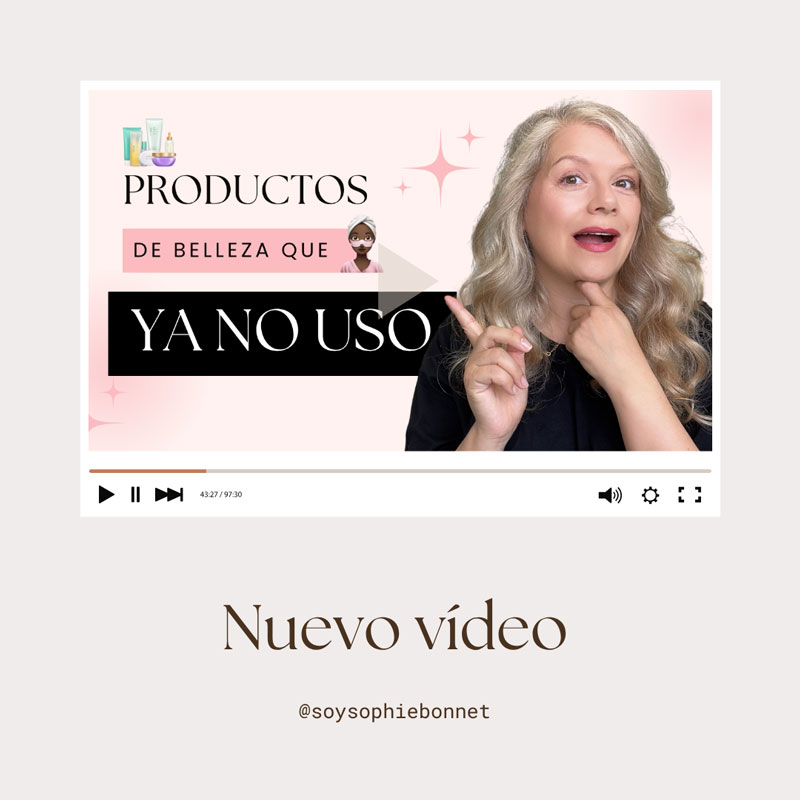 productos cosmeticos que no uso